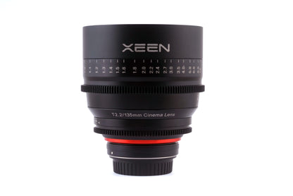 Xeen 135mm T2.2 Canon EF mount Zeer Goede Staat