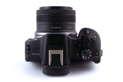 Canon EOS R50 + 18-45 Nieuw